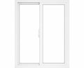 VENTANA TERMOPANEL 60X100 LINEA AMERICANA BLANCA