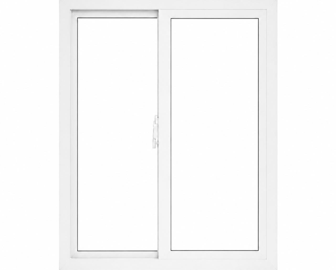 VENTANA TERMOPANEL 60X100 LINEA AMERICANA BLANCA