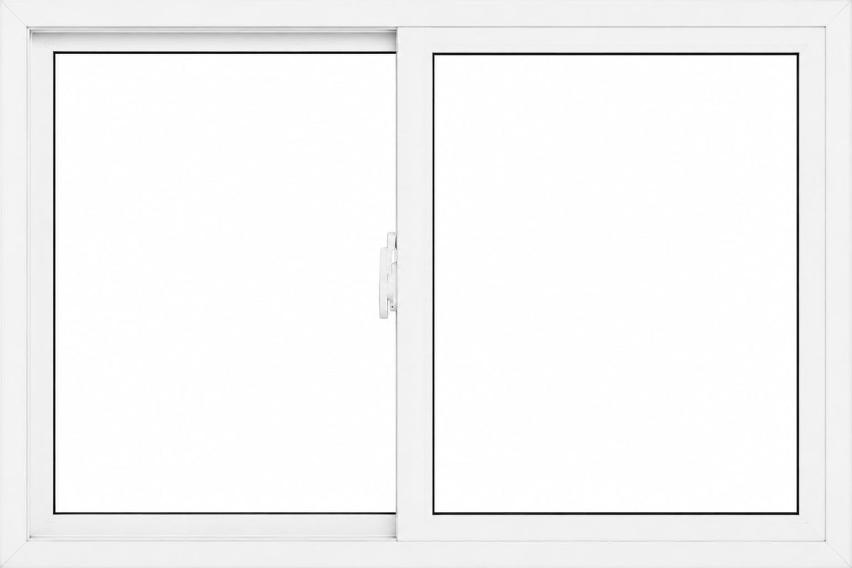 VENTANA TERMOPANEL 100X60 LINEA AMERICANA BLANCA