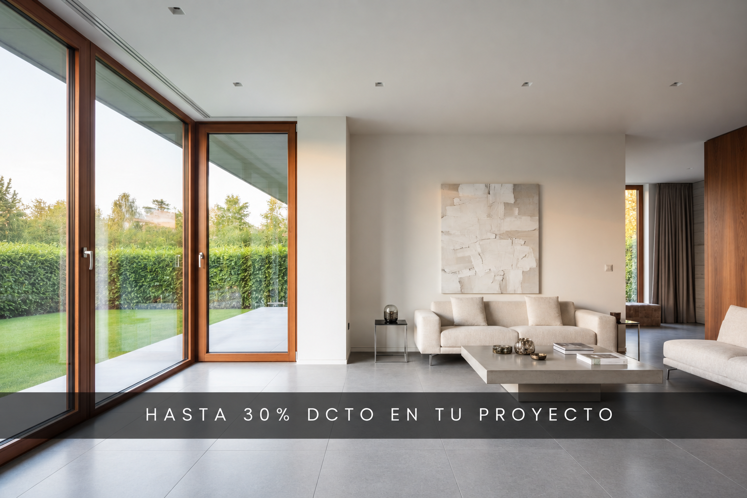 Ventana termopanel barra arriba